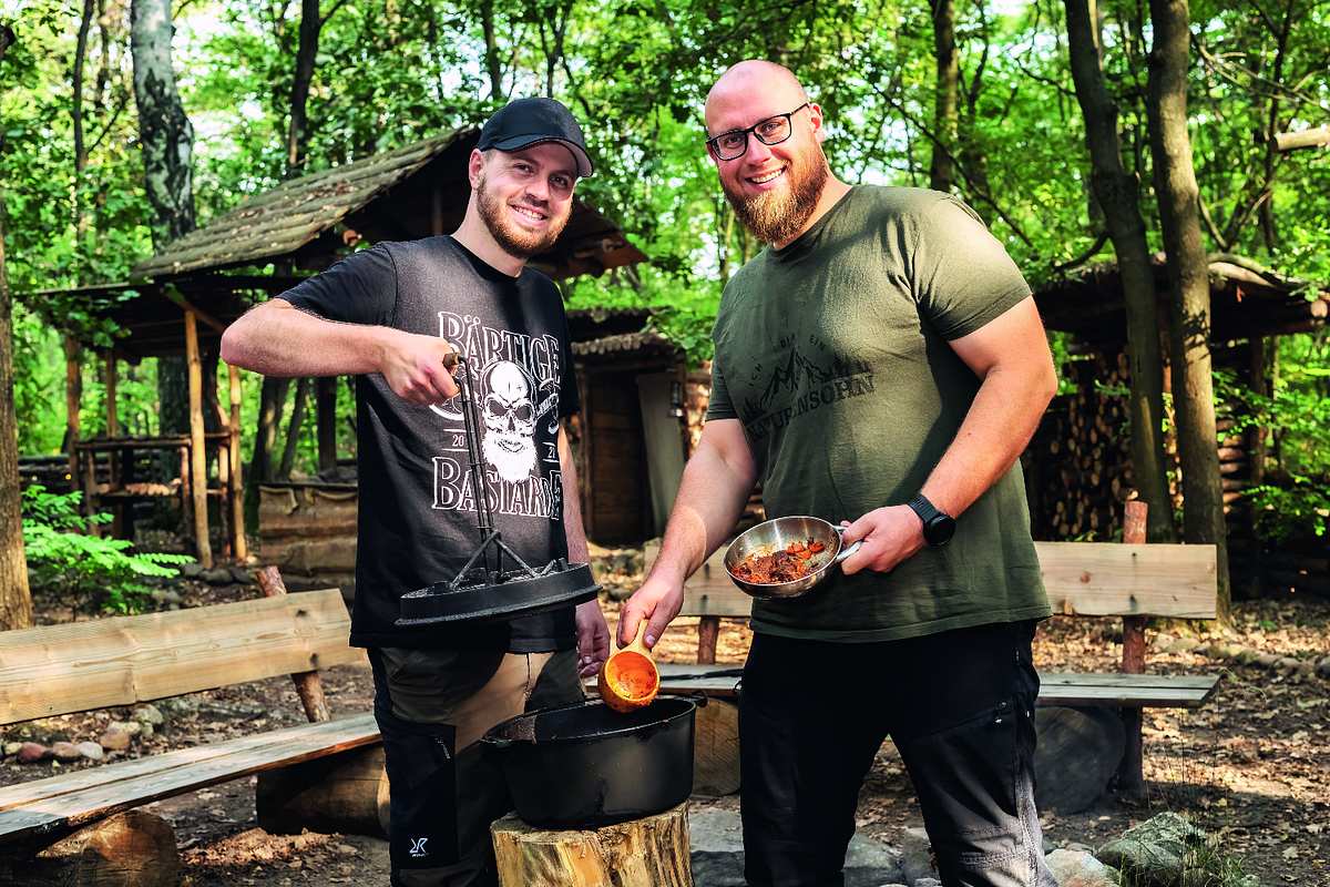 Naturensöhne: Gerrit Rösel und Andreas Schulze