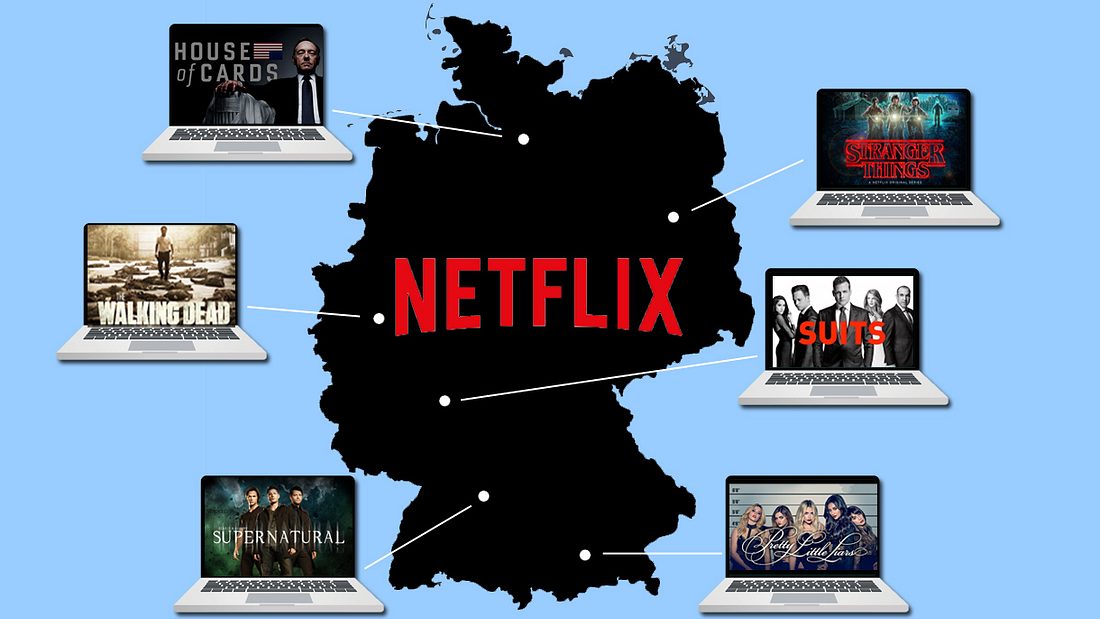 Von Berlin bis München: Diese Netflix-Serien schauen die Deutschen Netflix-Studie: Diese Serien schauen die Deutschen