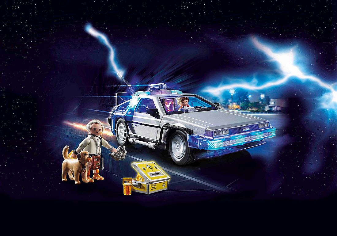 Neu: Playmobil bringt DeLorean aus Back to the Future Der DeLorean aus Back to the Future von Playmobil