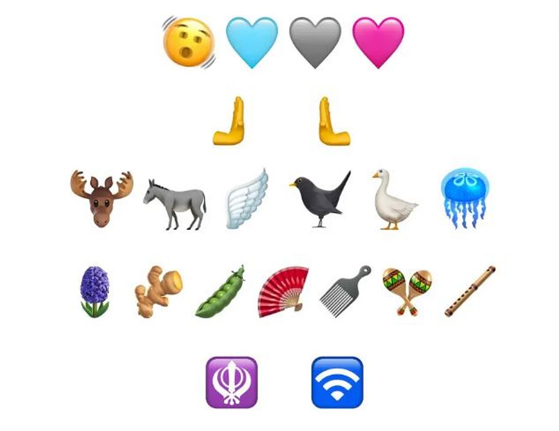 iPhone: Neue Emojis Neue Emojis