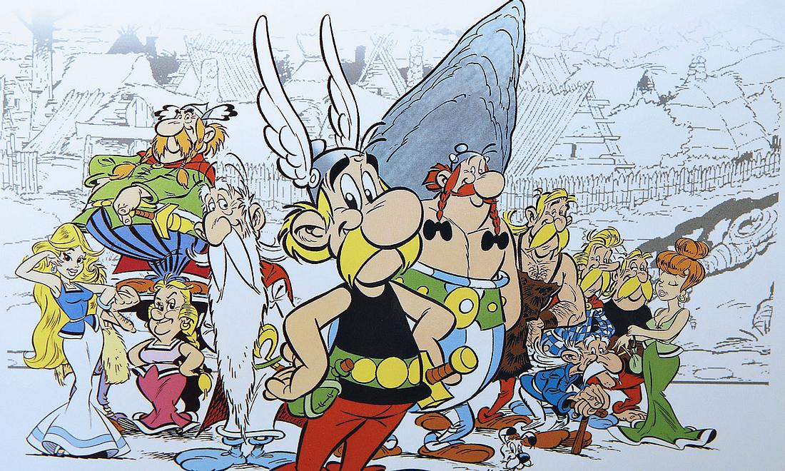 Verschollener Asterix Schatz entdeckt Asterix-Comic