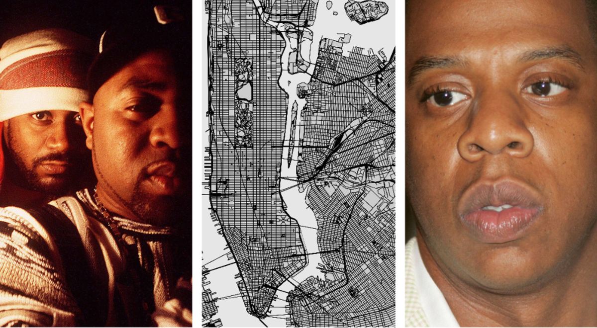 Wu Tang Clan, Stadtplan von New York, JAY-Z