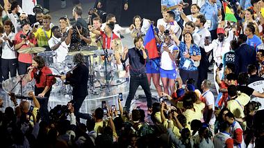 Phoenix bei Olympia-Abschlussfeuer in Paris - Foto: Getty Images/	Xavier Laine