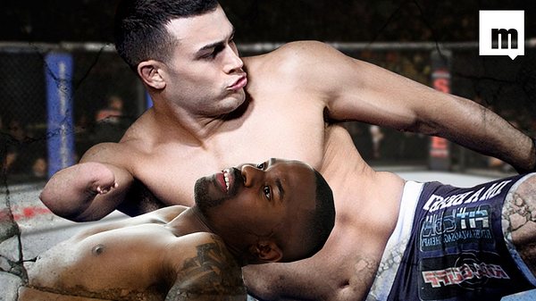 Nick Newell hat nur einen gesunden Arm - trotzdem tritt er als Profi-Kämpfer im MMA an - Foto: Nick Newell, istockphoto.com / Montage: Männersache