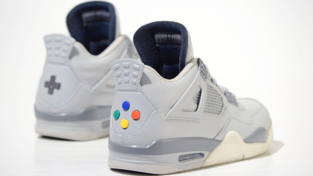 Jordan Super Nintendo IV: Sneaker im Retro-Design! - Foto: via freaksneaks.com