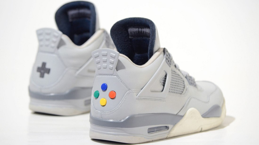 Jordan Super Nintendo IV: Sneaker im Retro-Design! Jordan Super Nintendo IV: Sneaker im Retro-Design!