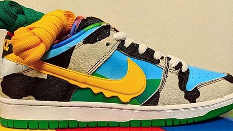 Der SB Dunk Low von Nike und Ben & Jerrys - Foto: Instagram / @94_sbchef