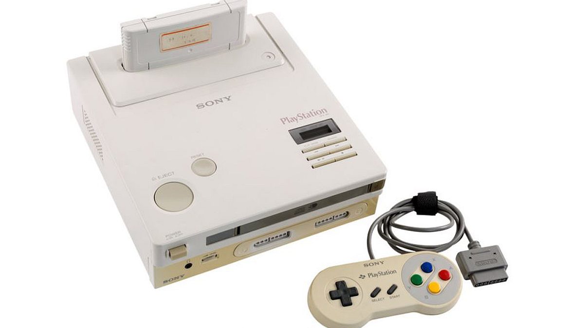 Nintendo Play Station Super NES CD-ROM Prototyp