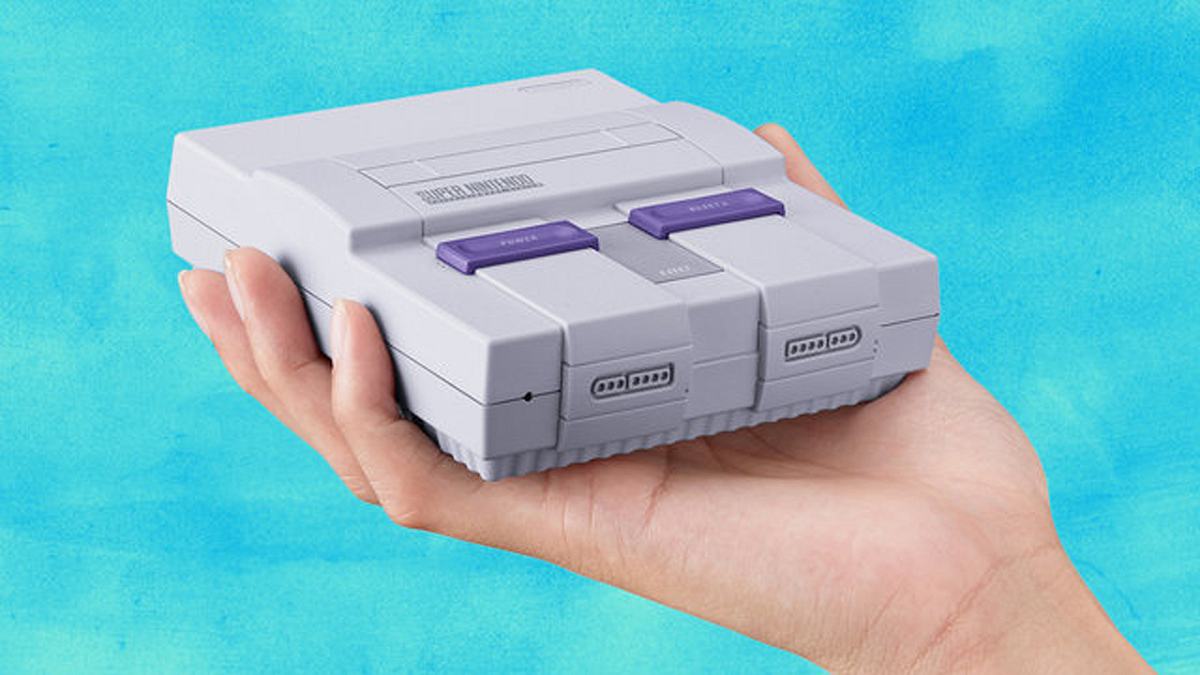 Nintendo kündigt den das SNES Classic Mini für den 29. September 2017 an