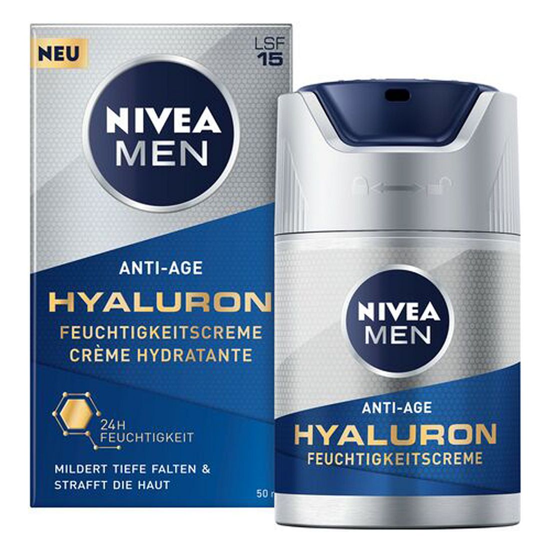 Nivea Men Anti-Age Hyaluron Feuchtigkeitscreme Nivea Men Anti-Age Hyaluron Feuchtigkeitscreme