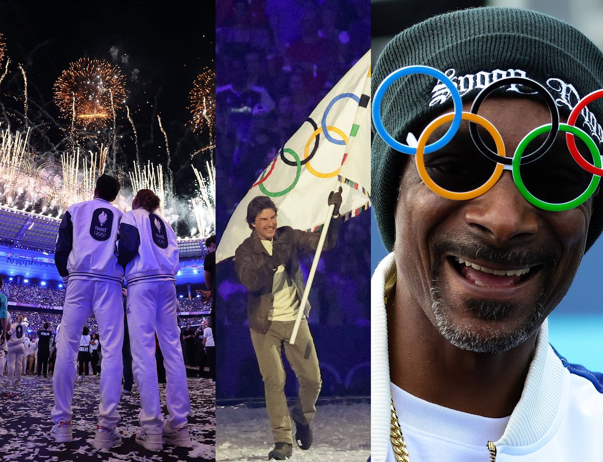 Olympia-Athleten, Snoop Dog und Tom Cruise