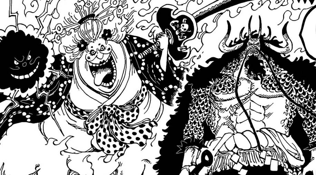 Big Mom und Kaido in One Piece