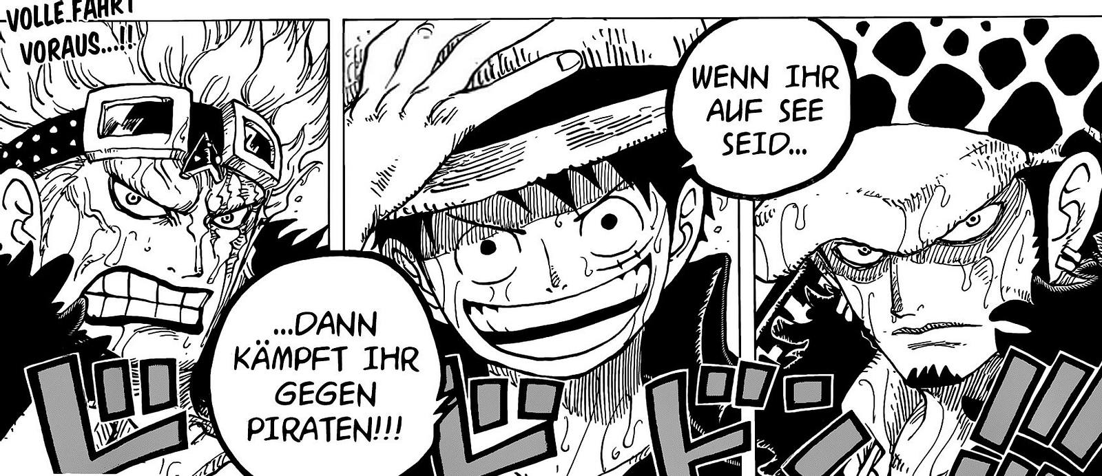 One Piece Kapitel 975 Spoiler Der Kampf Beginnt Mannersache