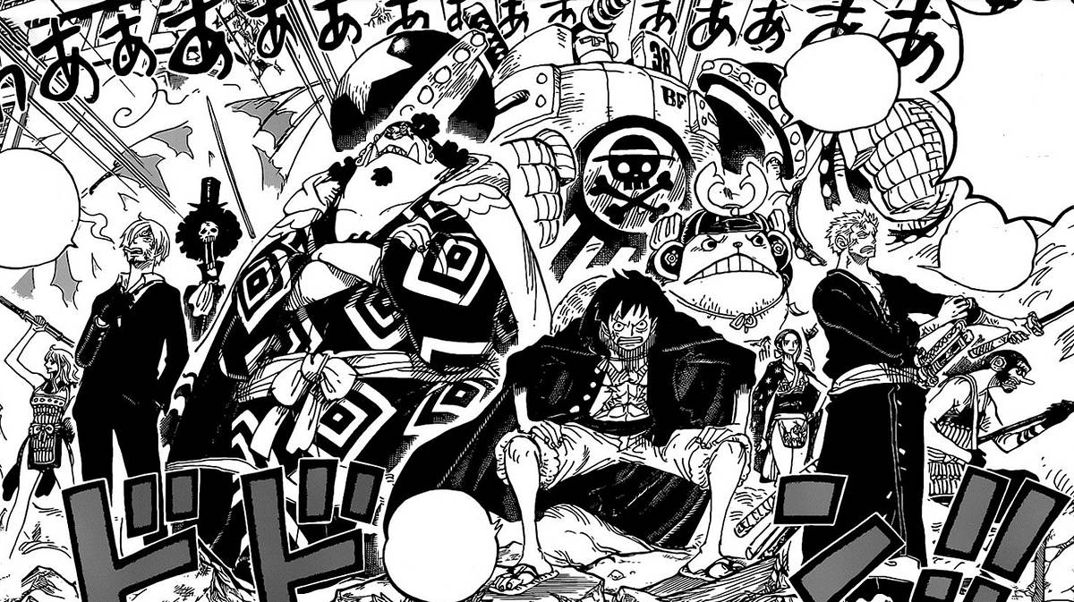 One Piece 990: Die Strohhüte in Formation