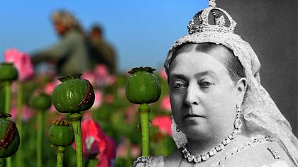 Queen Victoria überschwämmte China mit Opium - Foto: Bassano; Getty Images / Jawed Tanveer