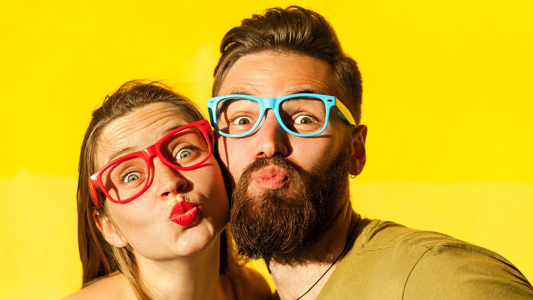 Pärchen macht Duckface Pärchen macht Duckface
