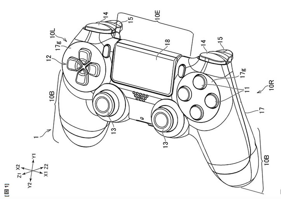 Patentzeichnung für PS-Controller Patentzeichnung für PS-Controller