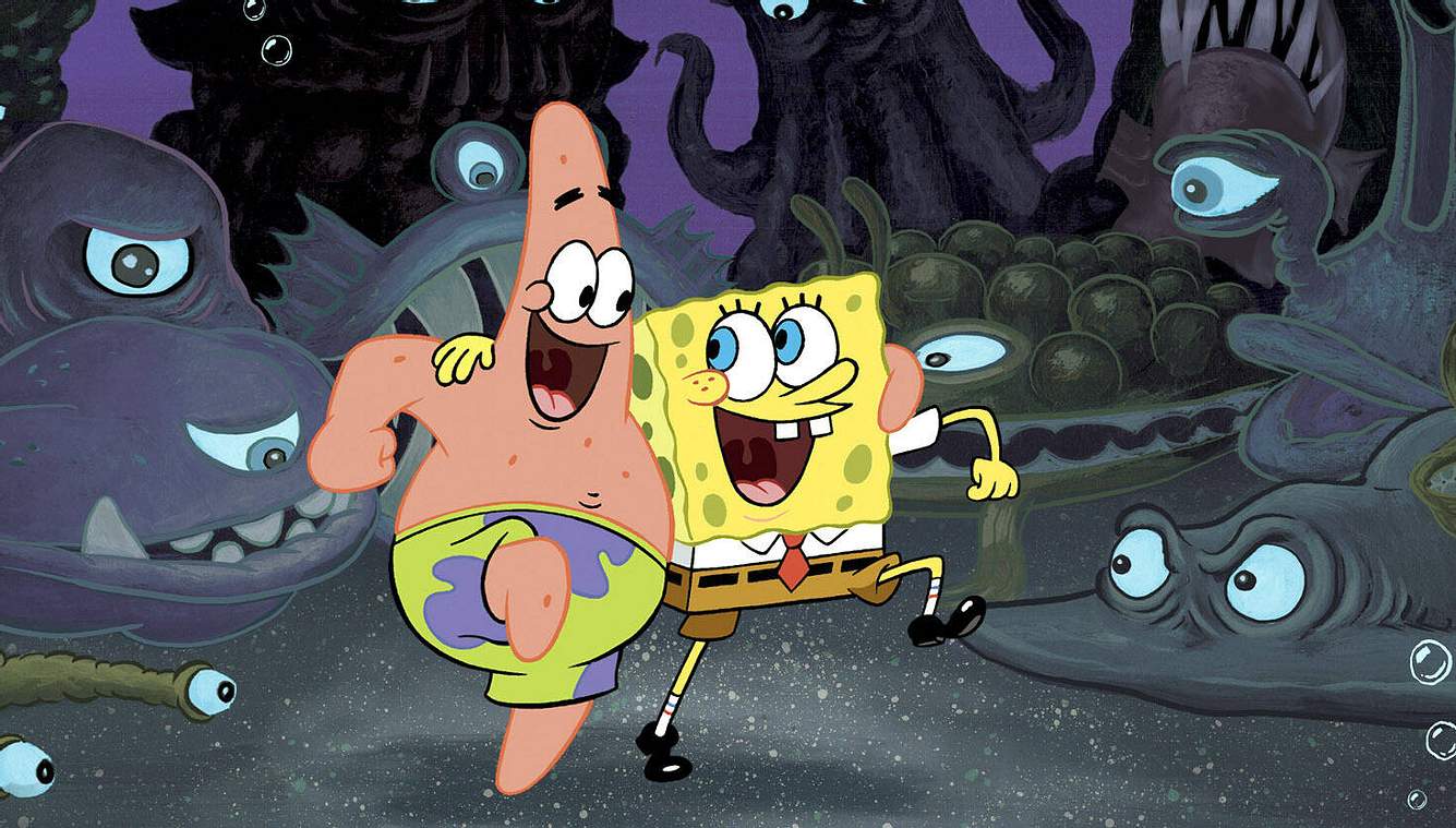 Patrick und sein bester Freund SpongeBob