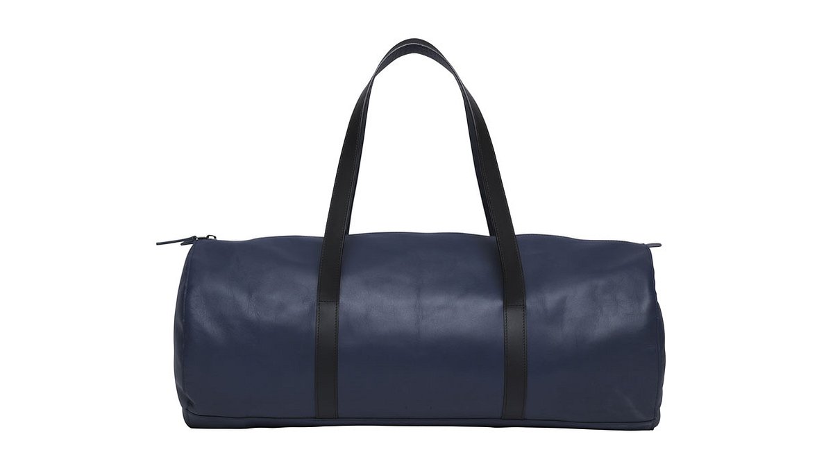 CM 17 Travel Bag in Dunkelblau von PB 0110 aus 100% Leder für 749 Euro (52 x 22,5 x 23 cm)