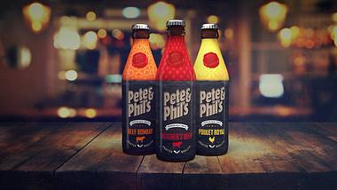 Flaschenfleisch: Diese Drinks bestehen aus Huhn und Rind - Foto: Twitter / Pete and Phils