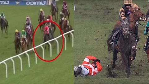 Pferd bricht sich während eines Rennens das Bein  - Foto: YouTube /  Alert news