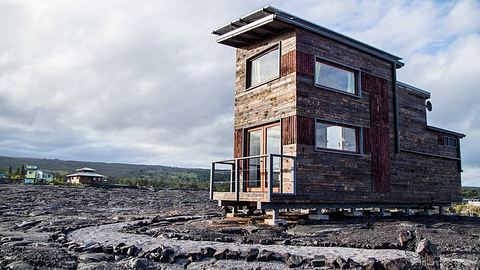 Spiel mit dem Feuer: Dieses Haus steht auf einem aktiven Vulkan - Foto: Airbnb / Jade
