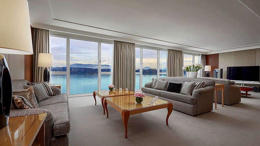 Royal Penthouse Suite im President Wilson, Genf