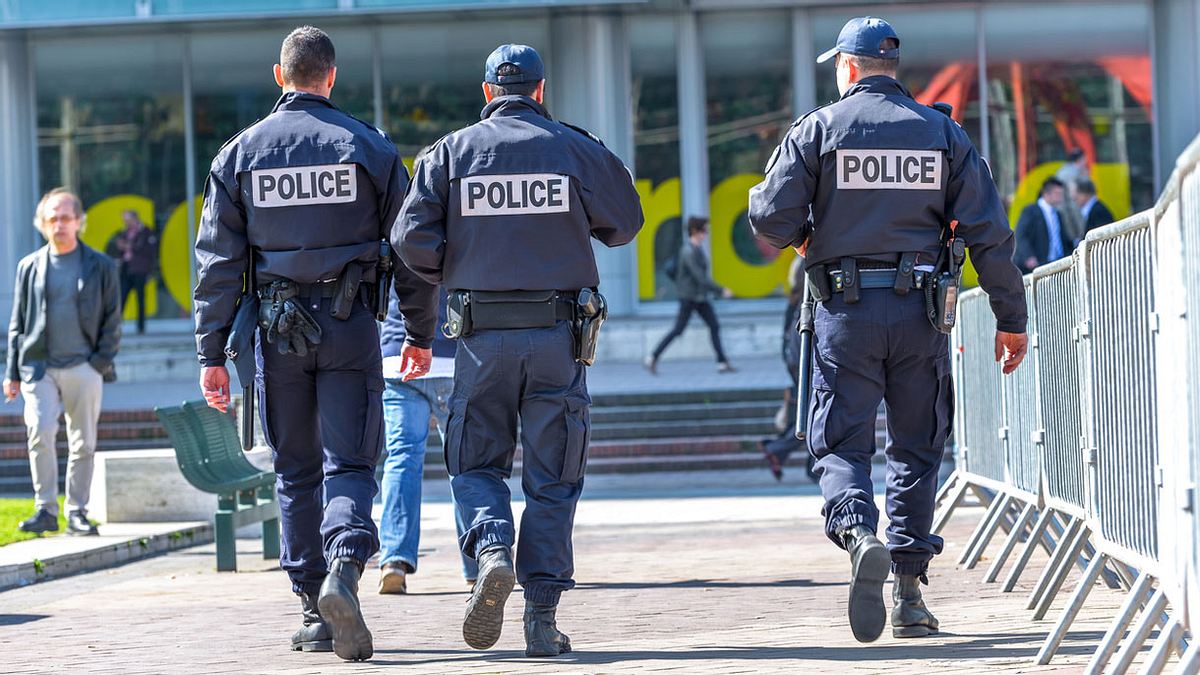 Polizisten in Frankreich