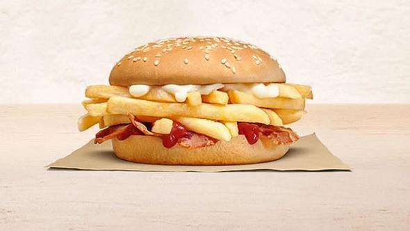 Pommes-Burger von Burger King - Foto: Burger King