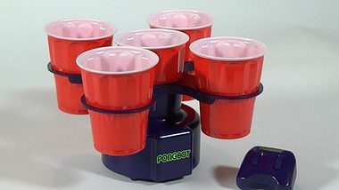 Pongbot: Ein Roboter-Gadget für Beer Pong - Foto: Kickstarter/PongBot