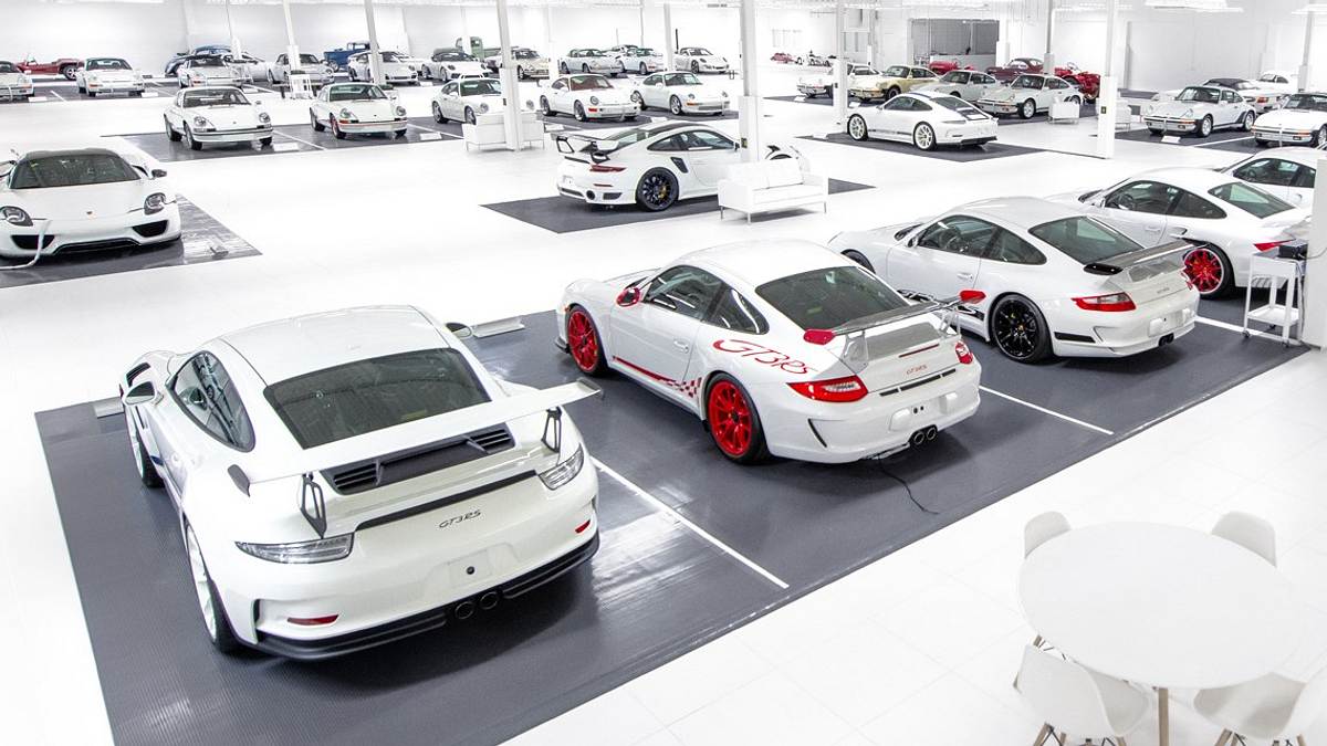 Porsche-Sammlung The White Collection