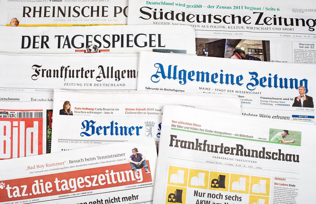 Deutsche Tageszeitungen