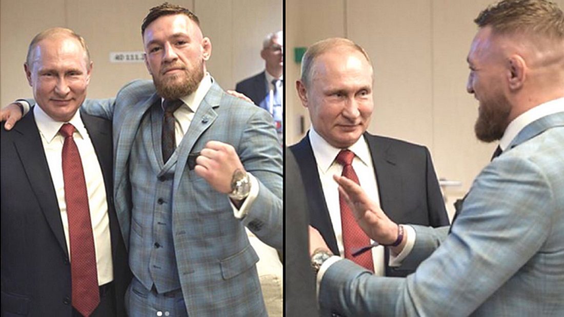 Wladimir Putin und Conor McGregor