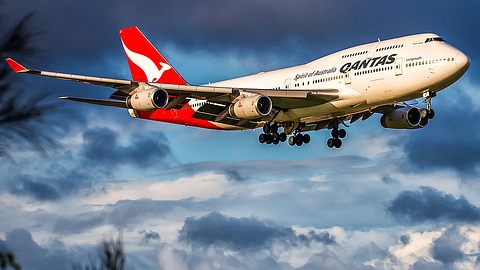 Quantas-Flieger - Foto: iStock/Boeing746