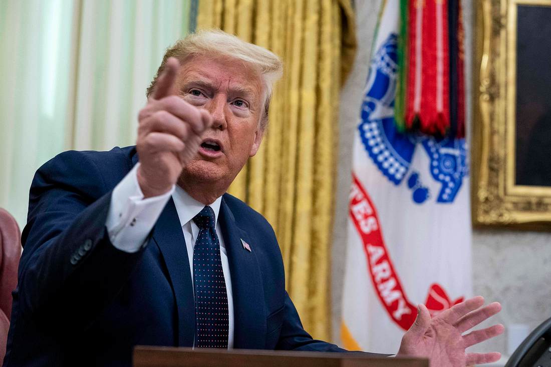 Rachefeldzug gegen Twitter: Trump unterzeichnet Dekret Donald Trump