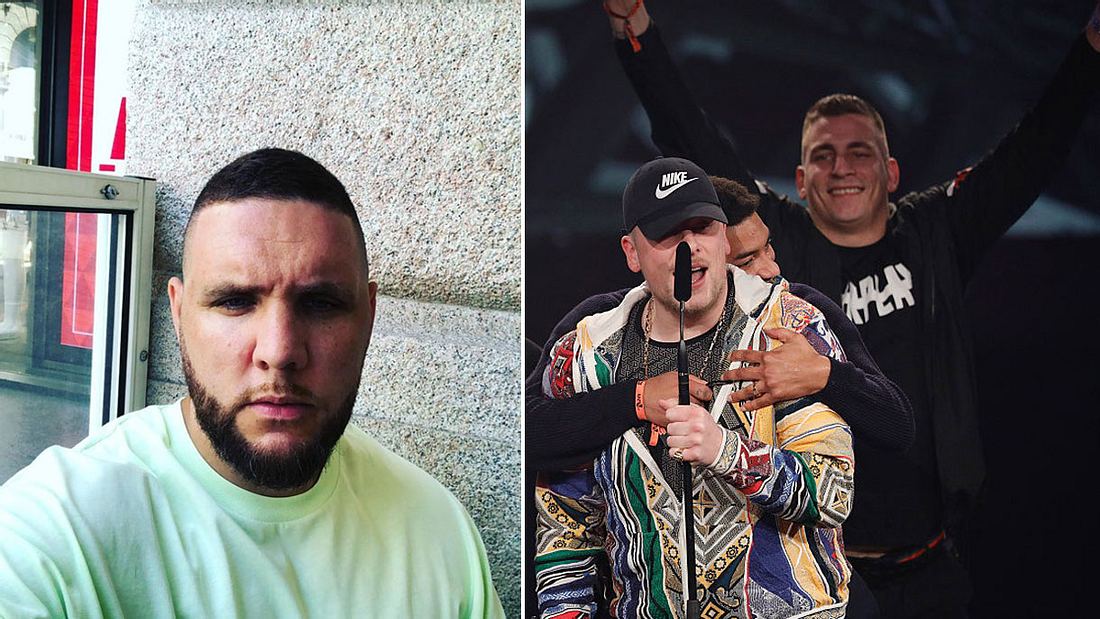 Fler und die 187-Straßenbande haben richtig Zoff (Collage). Fler und die 187-Straßenbande haben richtig Zoff (Collage).