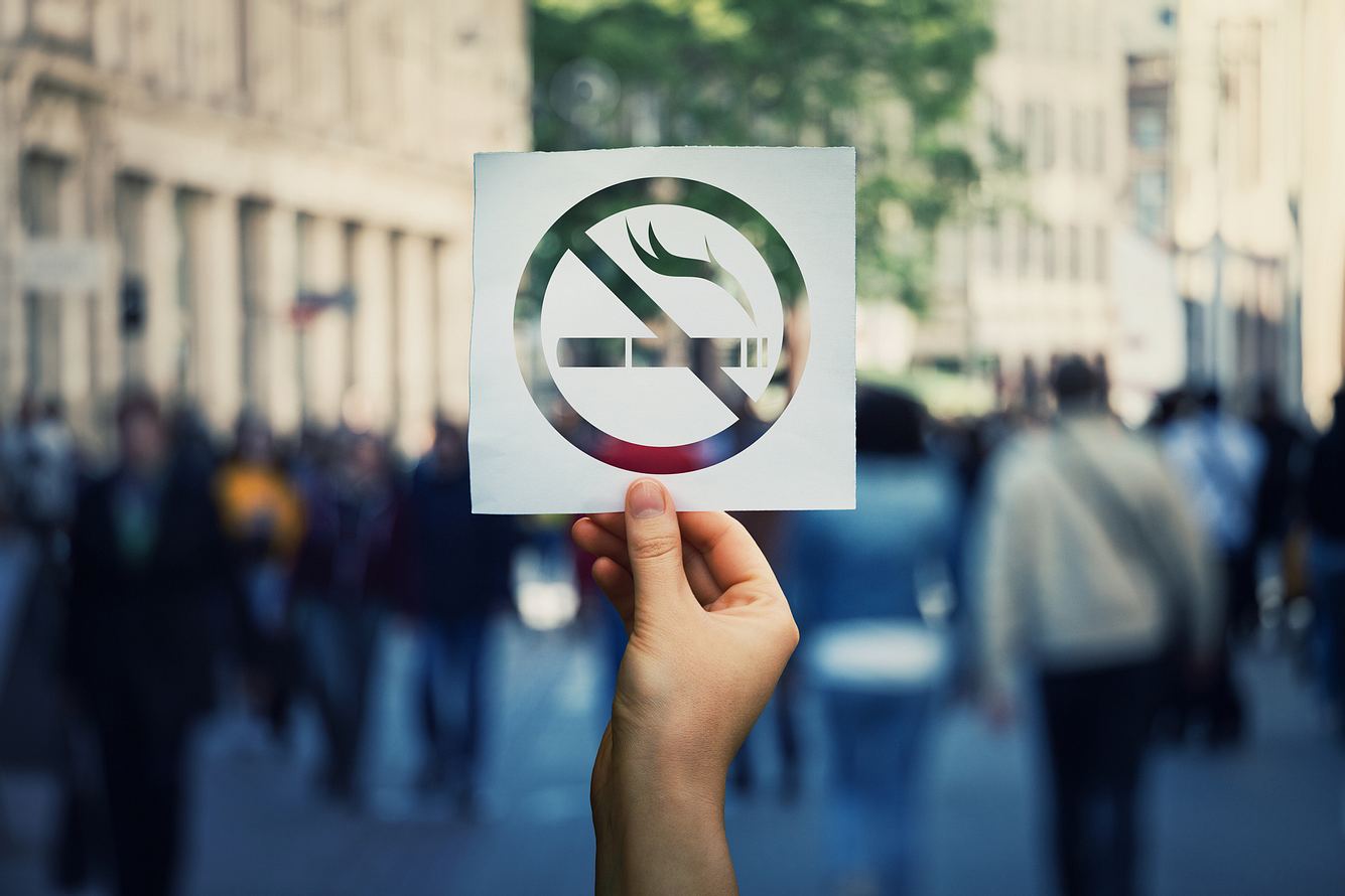 Rauchen verboten-Schild Rauchen verboten-Schild