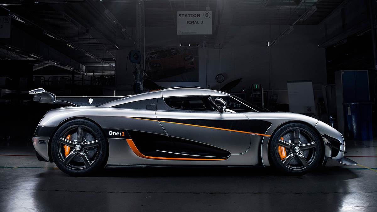 Koenigsegg One:1 - Von 0 auf 300 km/h in unter 12 Sekunden!