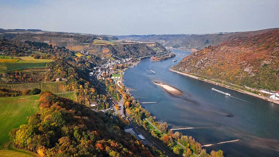 Rhein, der längste Fluss Deutschlands