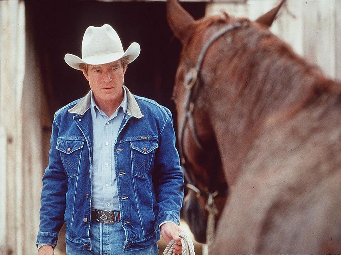 Robert Redford 1998 in Der Pferdeflüsterer Robert Redford 1998 in Der Pferdeflüsterer