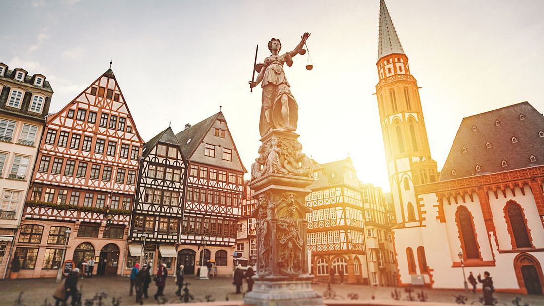 Die Alte Nikolaikirche auf dem Frankfurter Römer. Die Alte Nikolaikirche auf dem Frankfurter Römer.