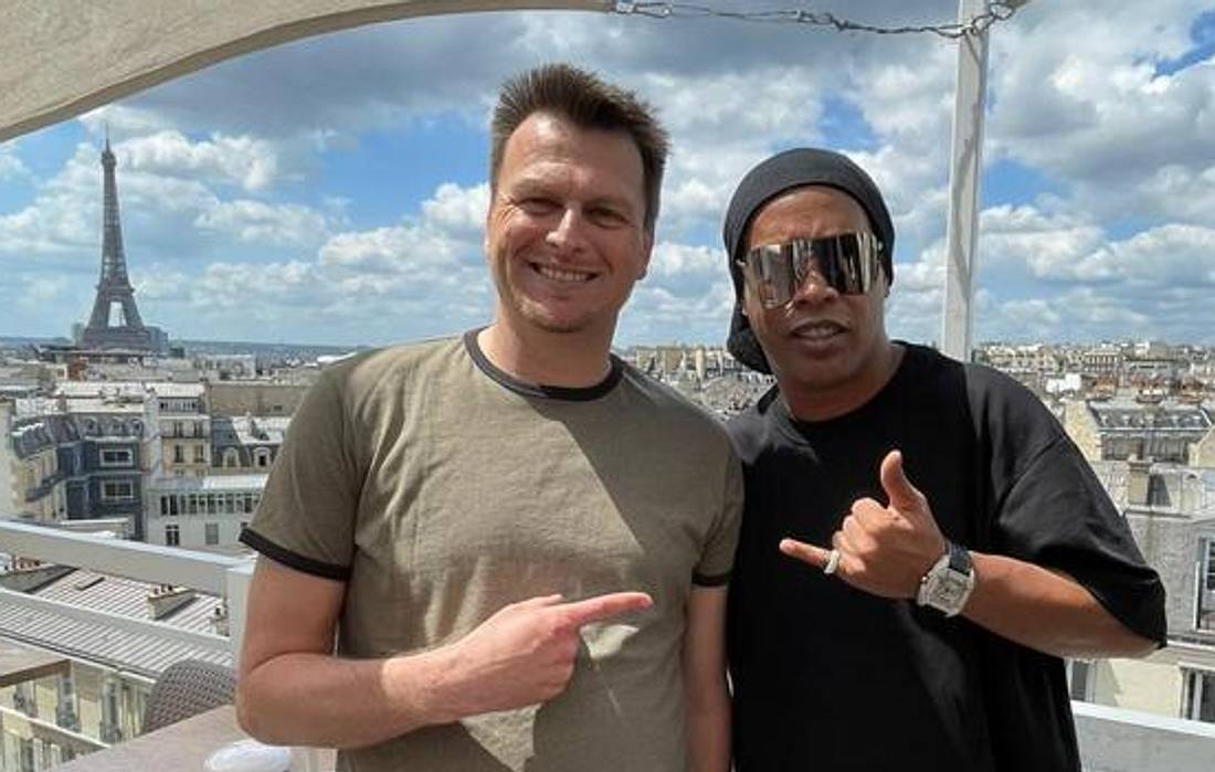 Ronaldinho-Interview in Paris Ronaldinho