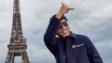 Ronaldinho in Paris - Foto: Expedia