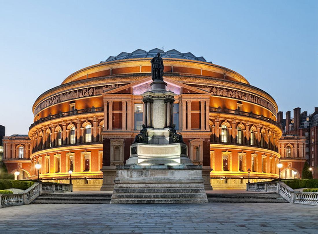 Die Royal Albert Hall in London. Die Royal Albert Hall in London.