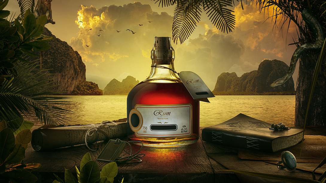 Flasche Rum - Foto: iStock / ersler