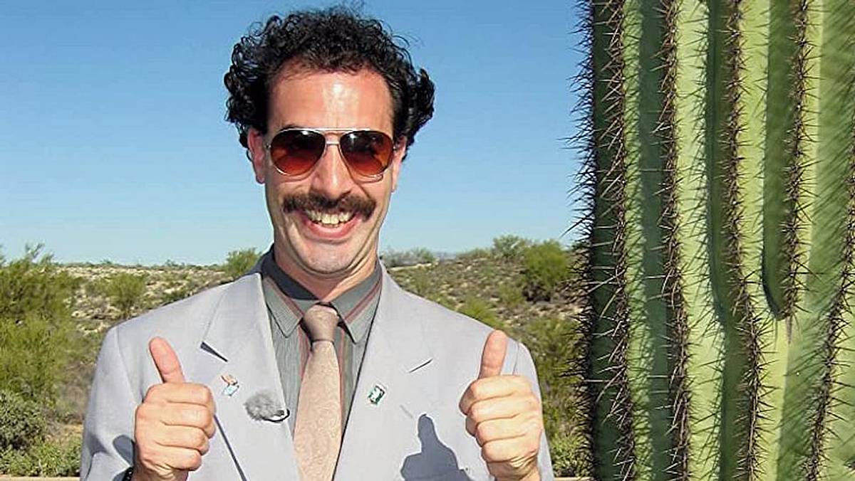 Sacha Baron Cohen als Borat