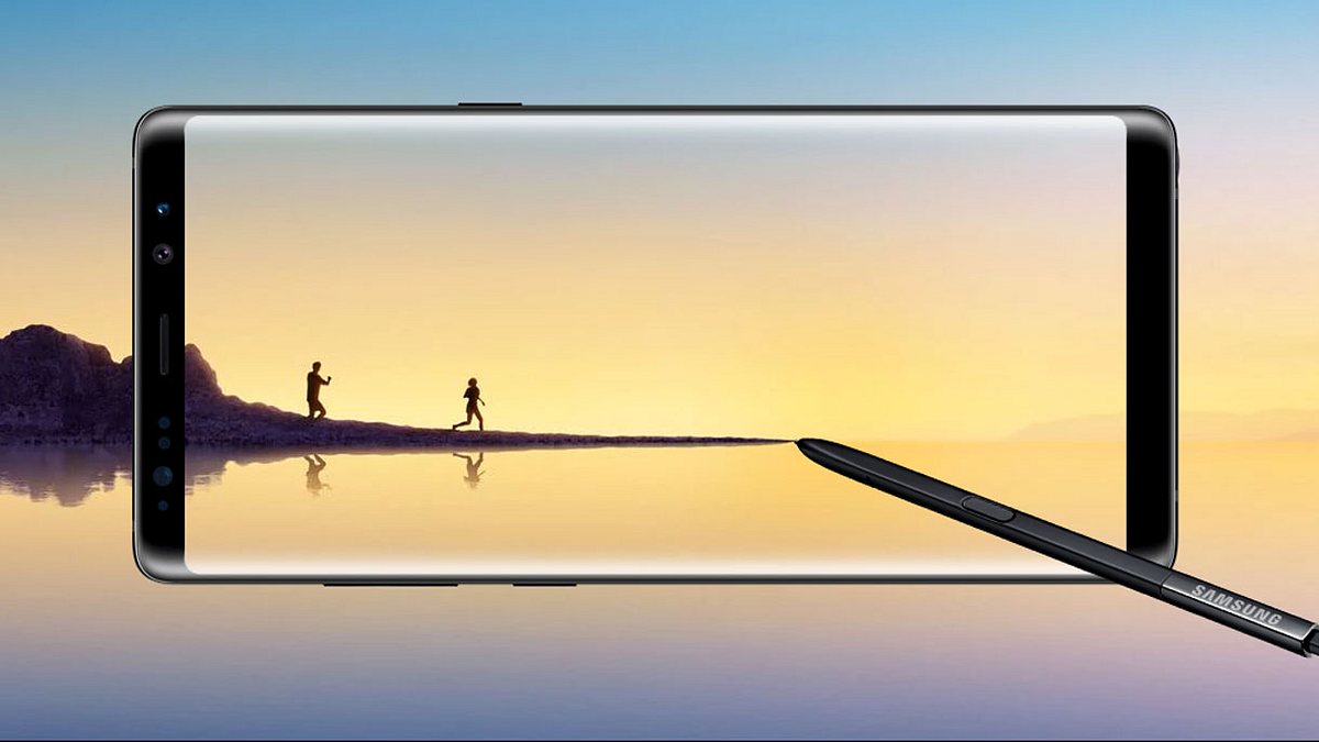 Superscharfes Display: das Samsung Galaxy Note 8