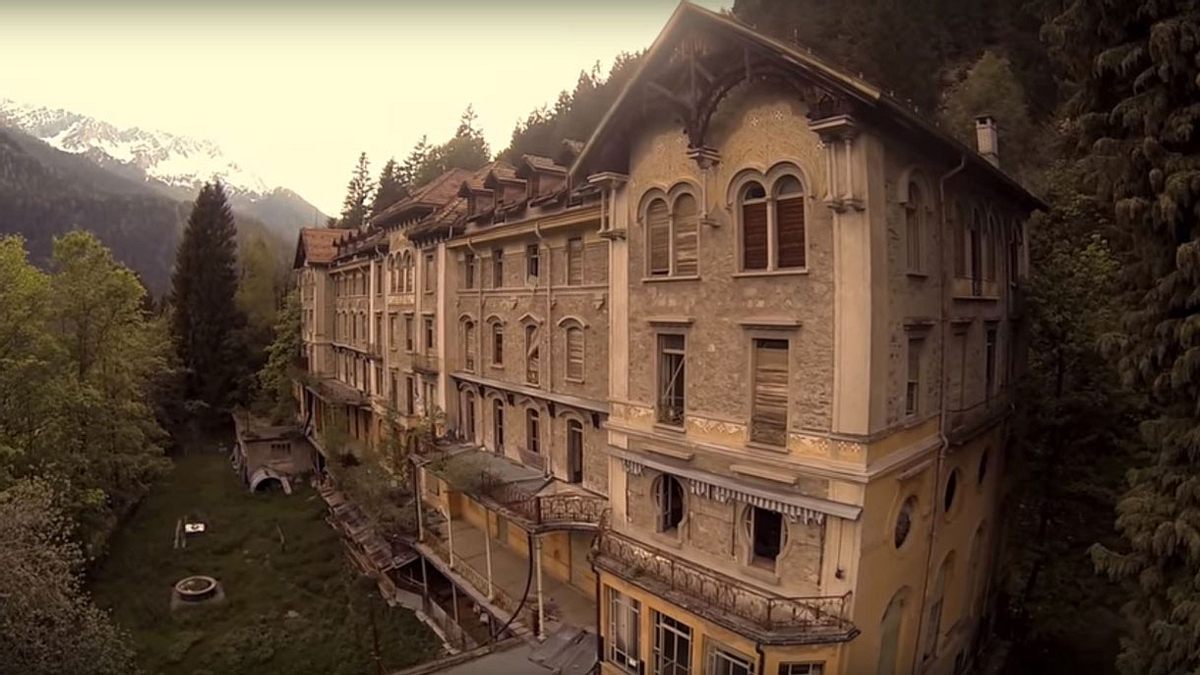 Das Sanatorio del Gottardo in der Schweiz