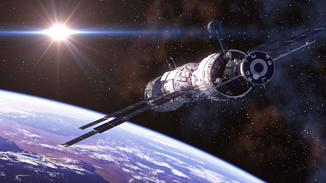 International Space Station im Weltall International Space Station im Weltall