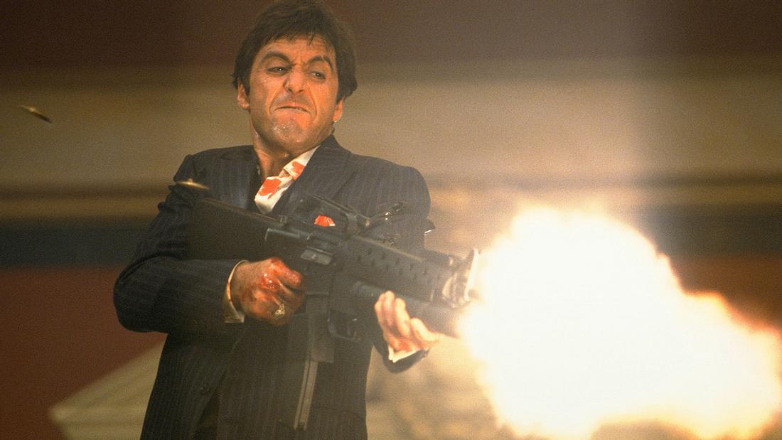 &amp;quot;Scarface&amp;quot; (1983) mit Al Pacino als Tony Montana